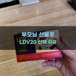 부모님 선물로 LDV20 선택 이유